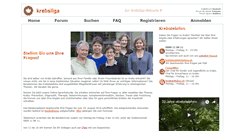 Desktop Screenshot of krebsforum.ch